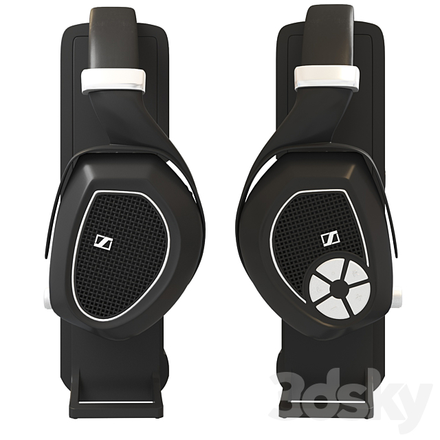 Headphones sennheiser rs 185 3ds Max - thumbnail 2