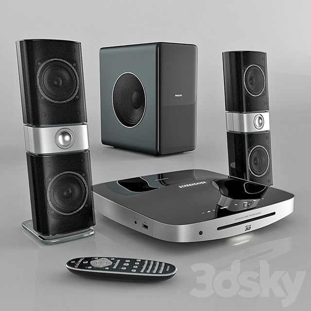 Home Theater 3DSMax File - thumbnail 1