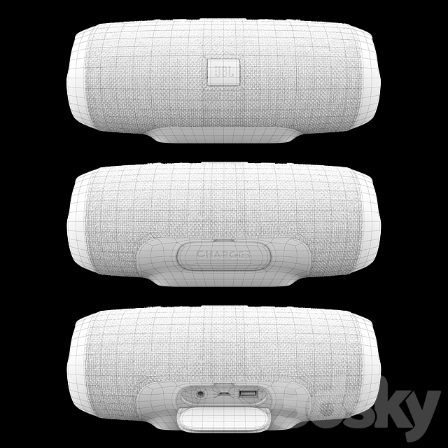 JBL Charge 3 3DSMax File - thumbnail 3