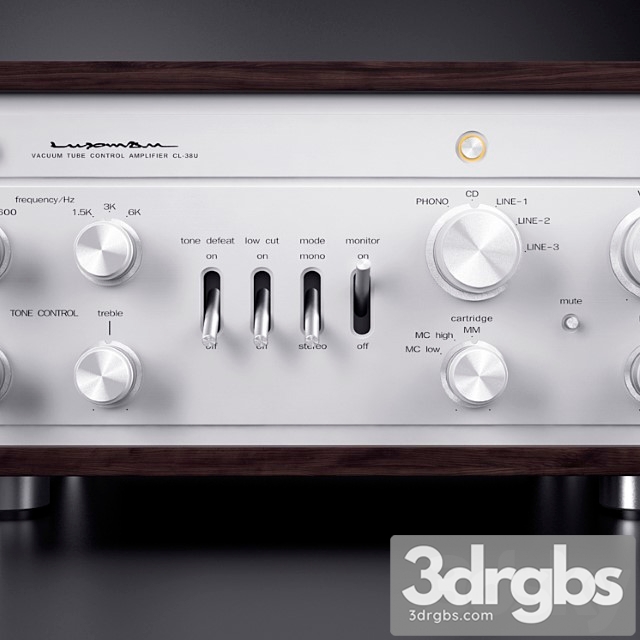 Luxman CL 38U 3dsmax Download - thumbnail 1