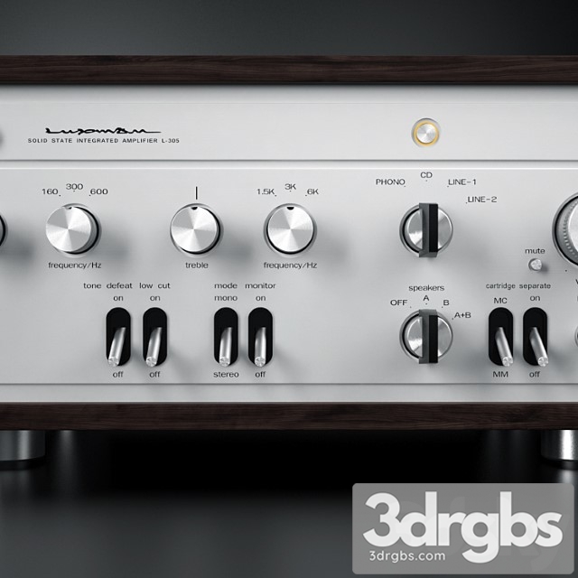 Luxman L 305 3dsmax Download - thumbnail 1