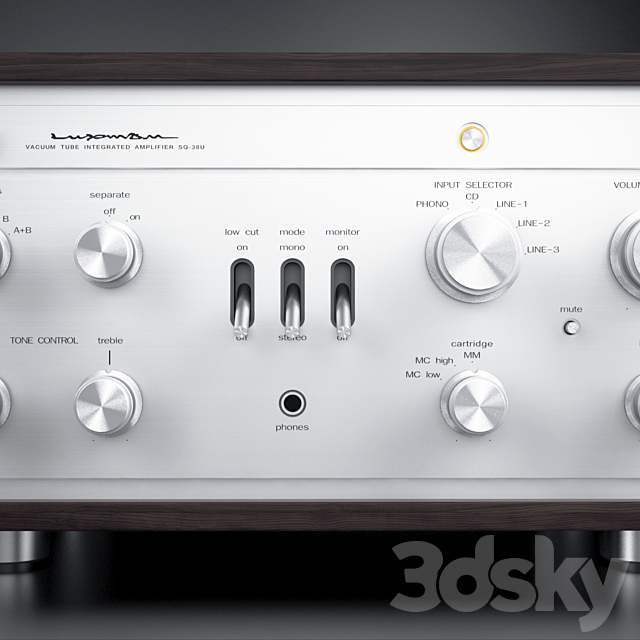 Luxman SQ-38U 3ds Max - thumbnail 1