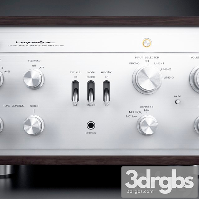 Luxman SQ 38U 3dsmax Download - thumbnail 1