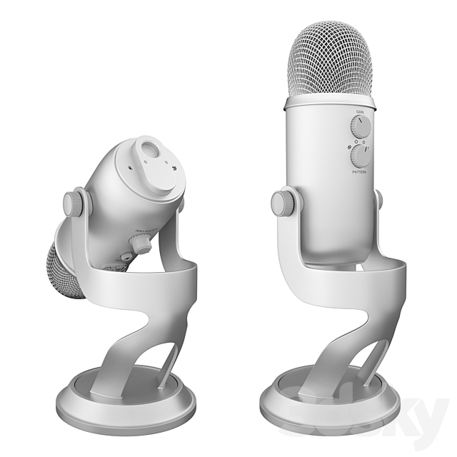 Micro Yeti 3DS Max Model - thumbnail 2