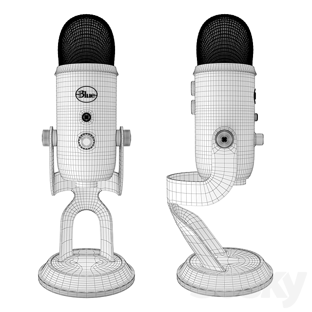 Micro Yeti 3DS Max Model - thumbnail 3