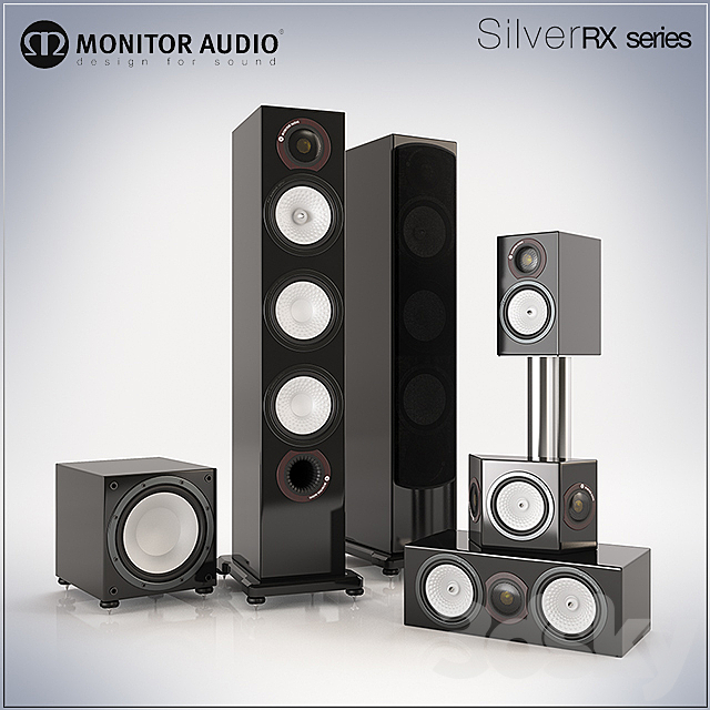 Monitor Audio Silver RX 3DSMax File - thumbnail 1