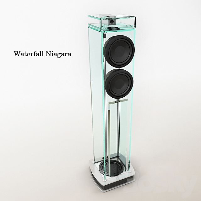 Outdoor Speakers Waterfall Niagara 3ds Max - thumbnail 1