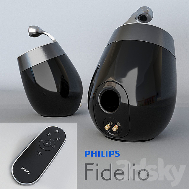 Philips Fidelio SoundSphere 3DS Max Model - thumbnail 2