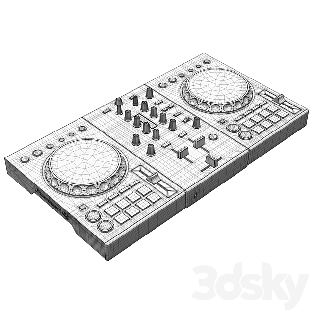 Pioneer DDJ-400 3DSMax File - thumbnail 3