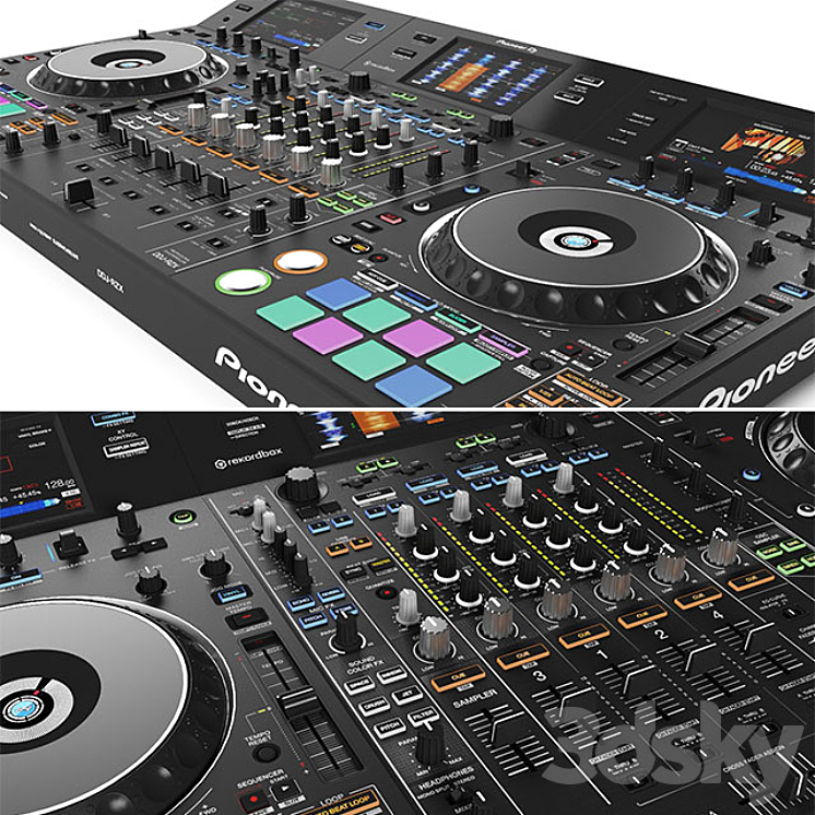 Pioneer DDJ-RZX 3DS Max - thumbnail 2