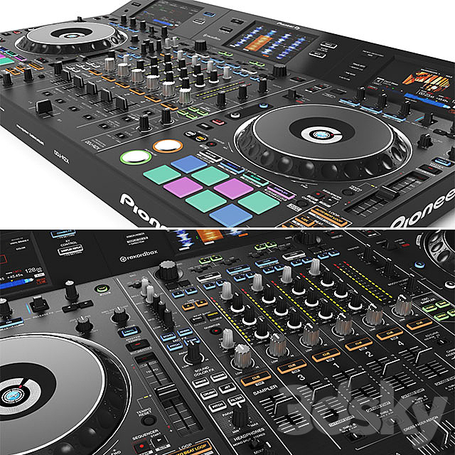 Pioneer DDJ-RZX 3DSMax File - thumbnail 2