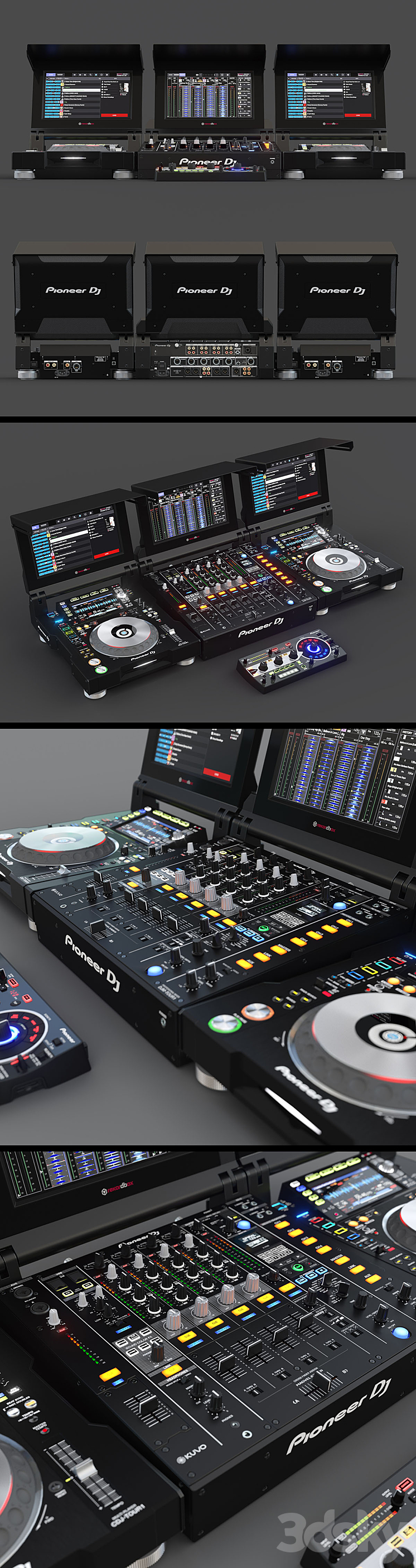 Pioneer DJ Collection 3DS Max - thumbnail 2