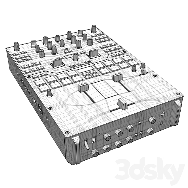 Pioneer DJM-S9-N 3DSMax File - thumbnail 3