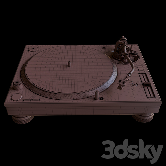 Pioneer PLX-1000 3DSMax File - thumbnail 3