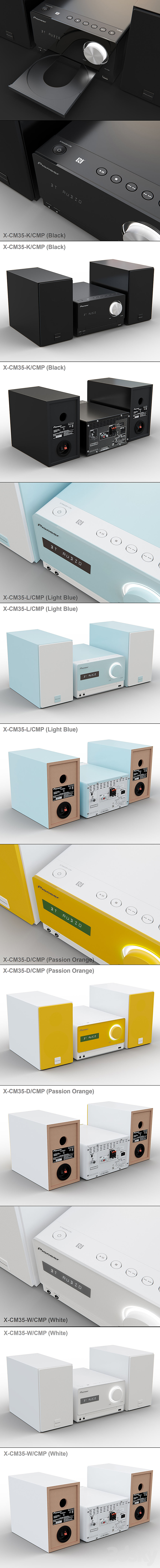 Pioneer X-CM35 3DS Max - thumbnail 2