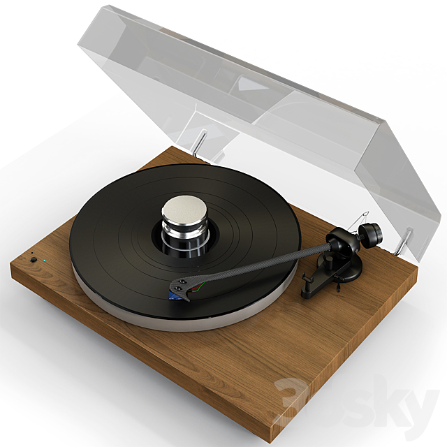 Pro-ject debut carbon 3ds Max - thumbnail 1