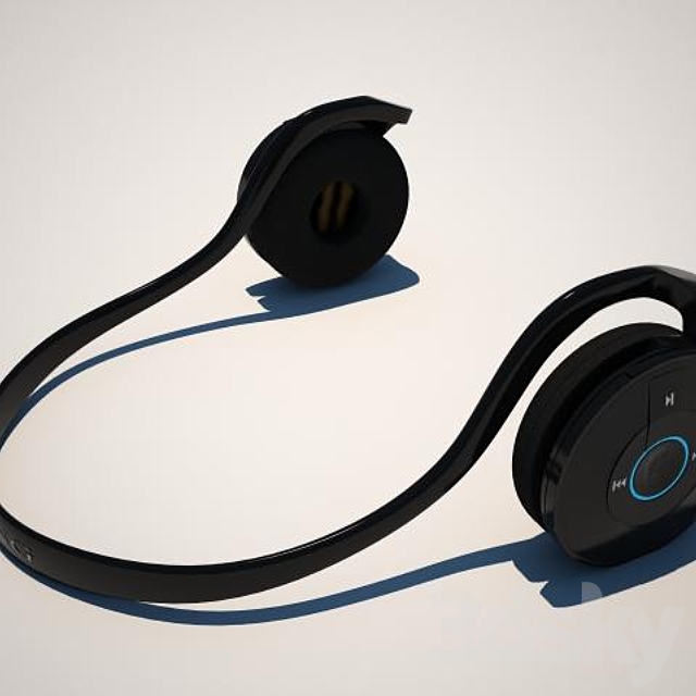 profi Headphones 3DSMax File - thumbnail 1