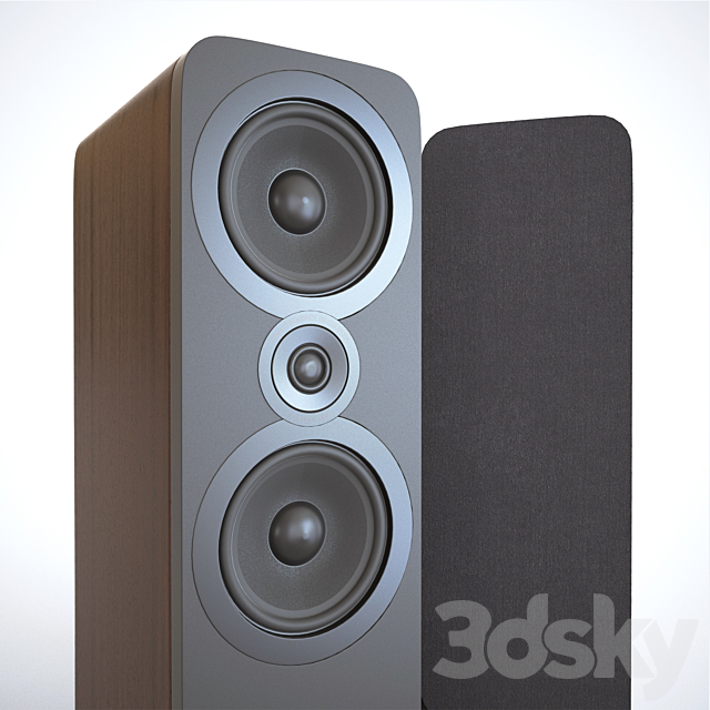 Q-Acoustics 3000 3ds Max - thumbnail 2