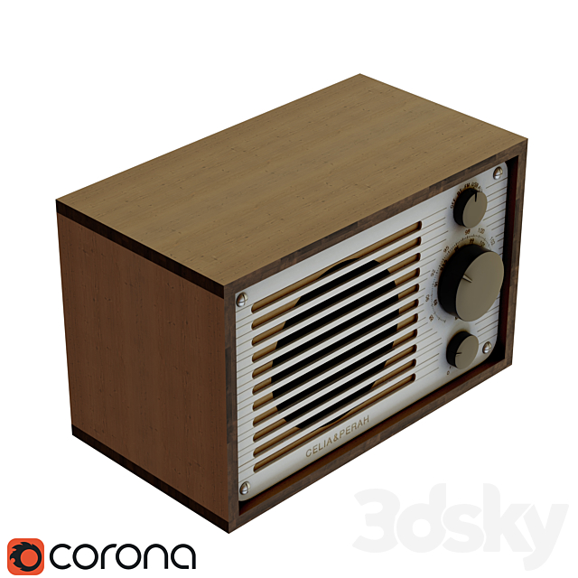 Radio 3DSMax File - thumbnail 2