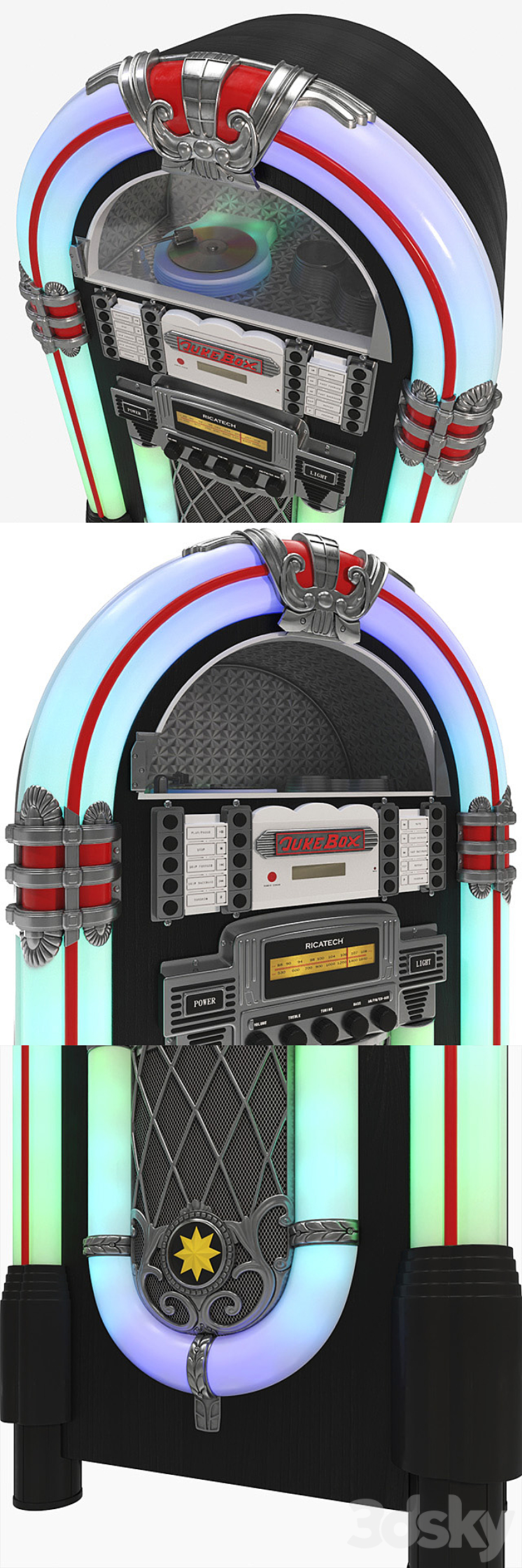 Ricatech XXL Jukebox 3DS Max - thumbnail 2