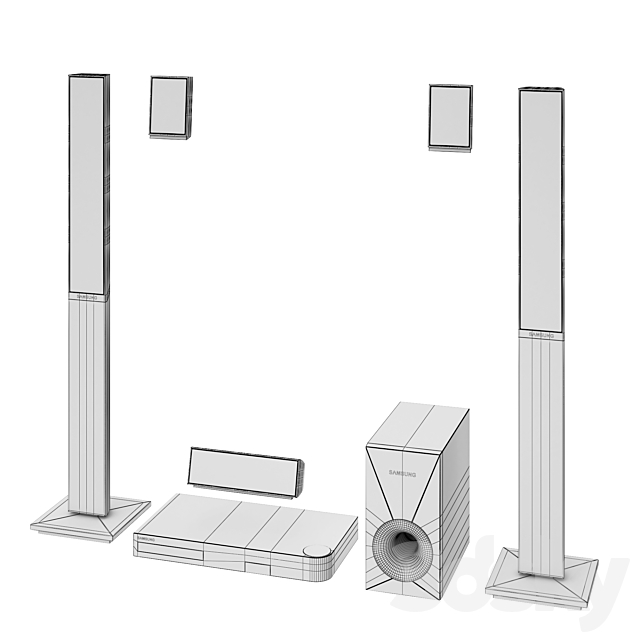 Samsung Home Cinema Blu-ray 3DS Max Model - thumbnail 3