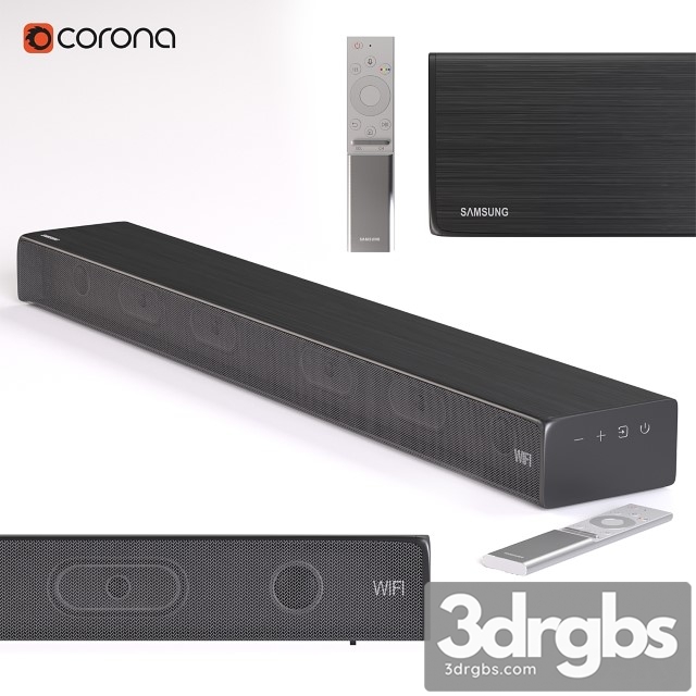 Soundbar Subwoofer Samsung HW MS550 3dsmax Download - thumbnail 1