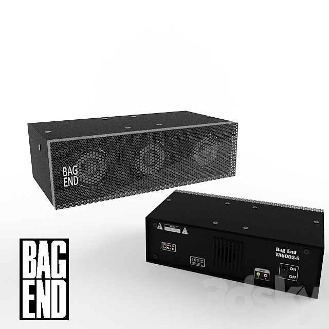 Speaker Bag End TA 6002-S 3DSMax File - thumbnail 1