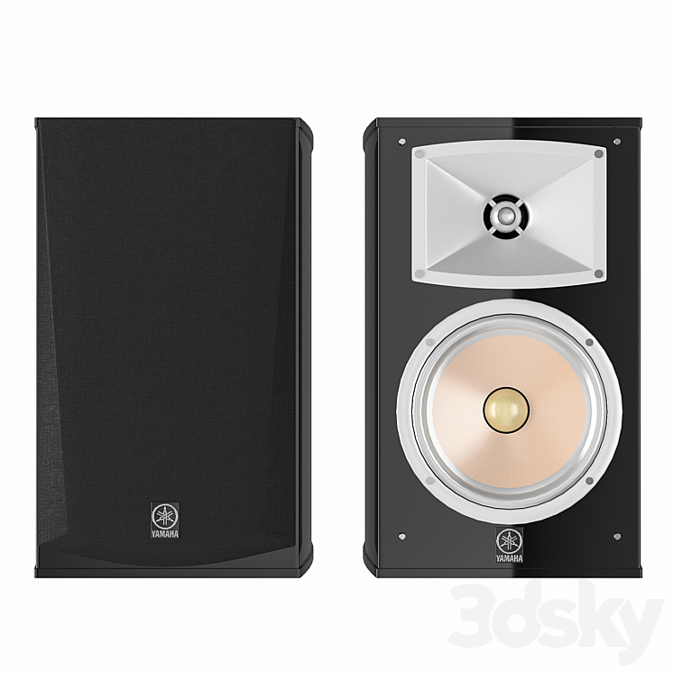 Speaker System Yamaha NS-333 3DS Max - thumbnail 1