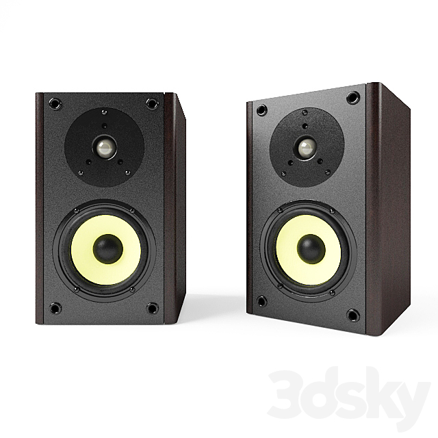 speakers 3DSMax File - thumbnail 1