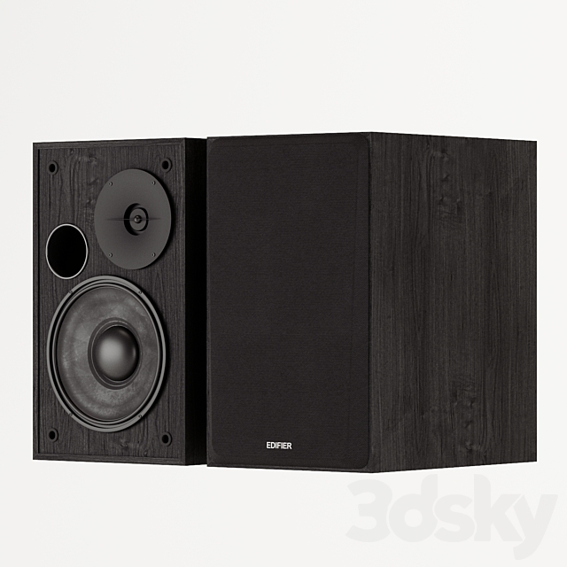 Speakers Edifier R1100 Black 3DSMax File - thumbnail 1