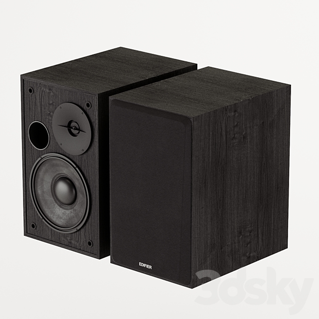 Speakers Edifier R1100 Black 3DSMax File - thumbnail 2