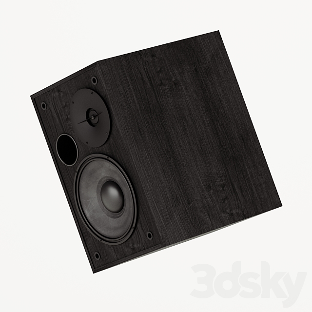 Speakers Edifier R1100 Black 3DSMax File - thumbnail 4