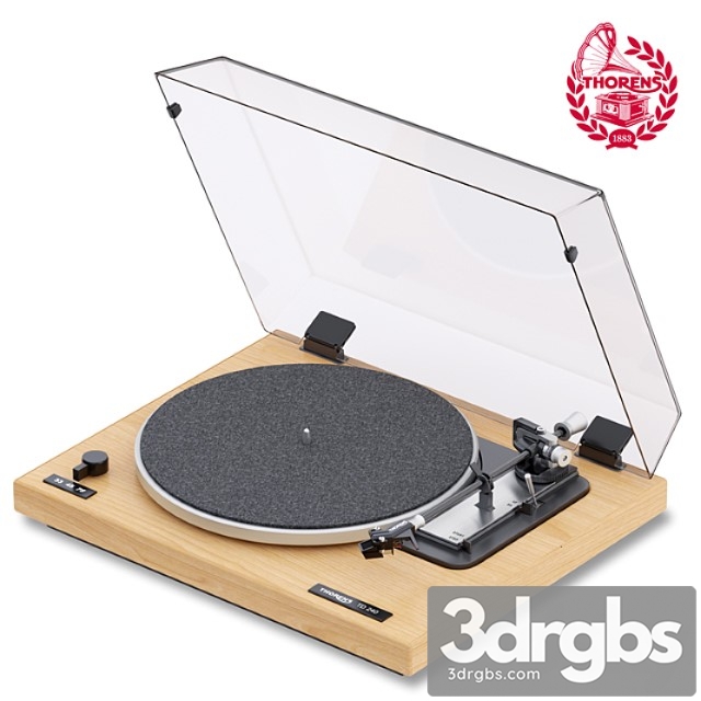 Thorens TD 240 3dsmax Download - thumbnail 1