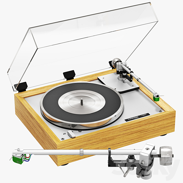 Thorens td 907 3ds Max - thumbnail 1