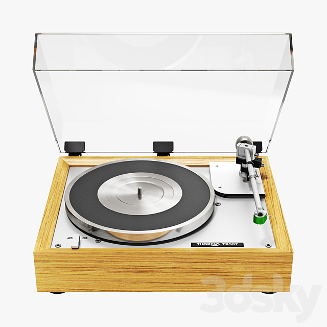 Thorens td 907 3ds Max - thumbnail 2