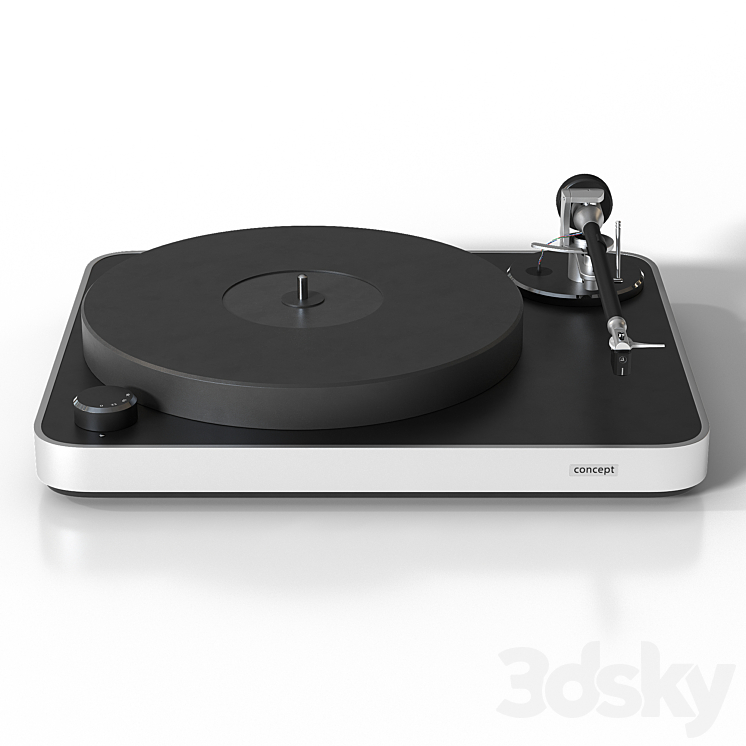 Turntable Concept by Clearaudio 3DS Max - thumbnail 2