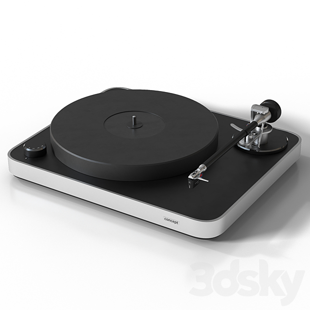 Turntable Concept by Clearaudio 3DSMax File - thumbnail 1