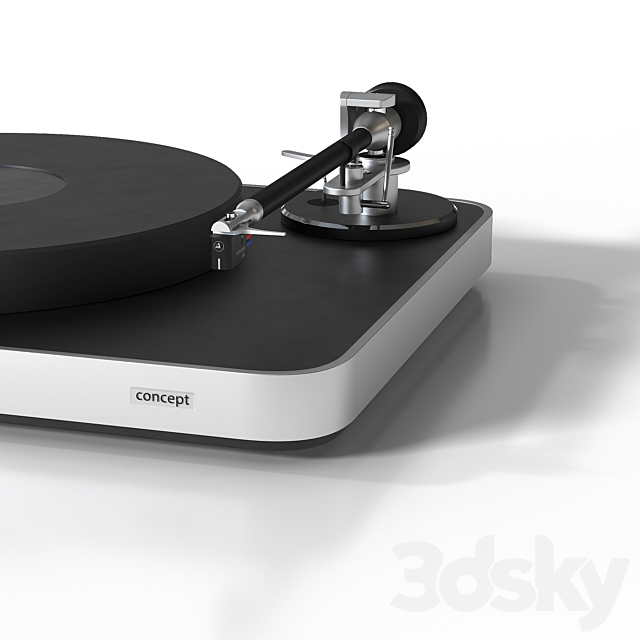 Turntable Concept by Clearaudio 3DSMax File - thumbnail 3