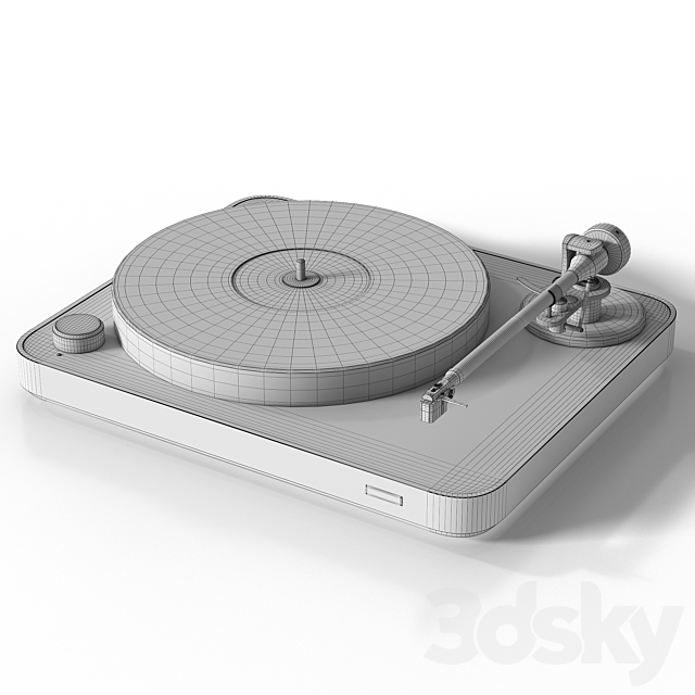 Turntable Concept by Clearaudio 3DSMax File - thumbnail 4