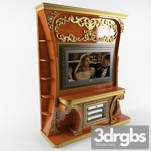 TV rack for 1 RIVA 3dsmax Download - thumbnail 1