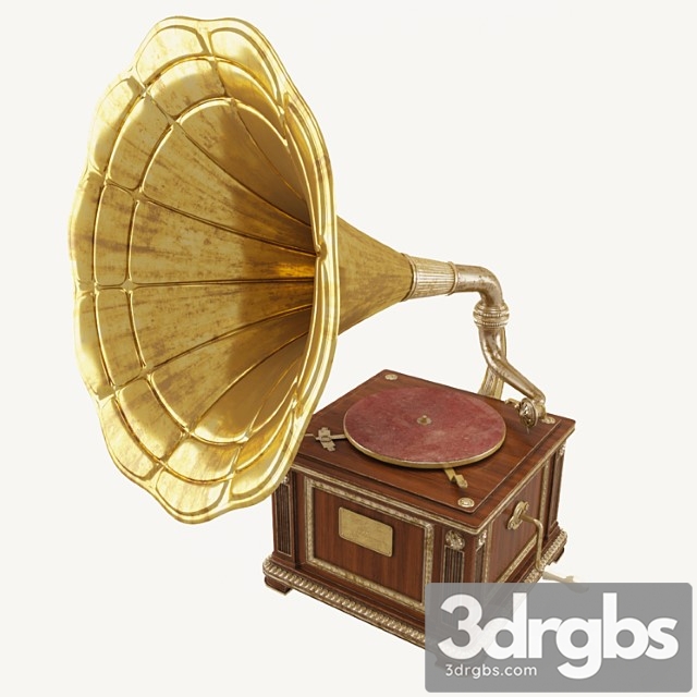 Vintage gramophone - thumbnail 1