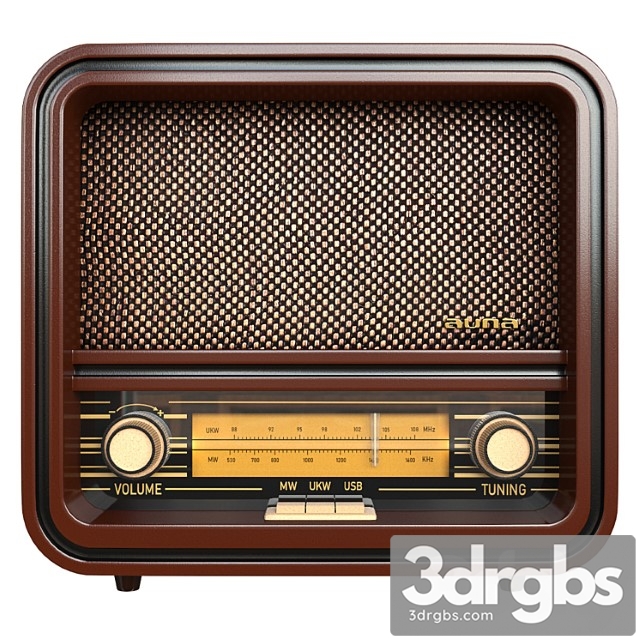 Vintage radio - thumbnail 1