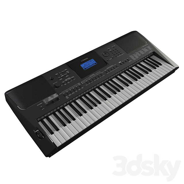 YAMAHA PSR-E453 3DS Max Model - thumbnail 2