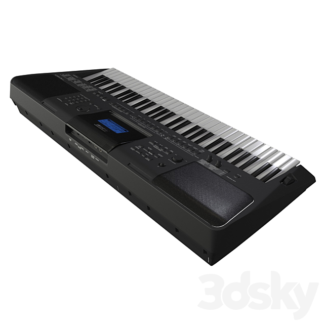 YAMAHA PSR-E453 3DS Max Model - thumbnail 3