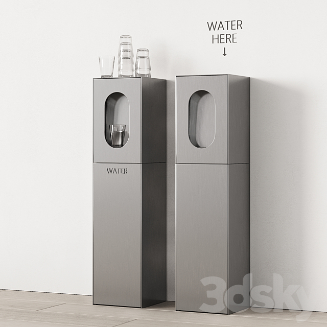 438 Purifier The Apas Monolith Water Cooler by Vova Alekseev 3DS Max Model - thumbnail 2