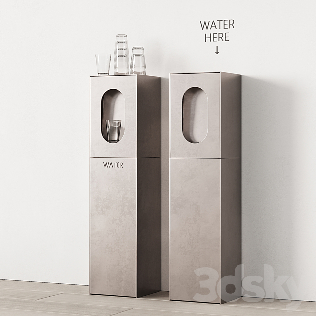 438 Purifier The Apas Monolith Water Cooler by Vova Alekseev 3DS Max Model - thumbnail 5