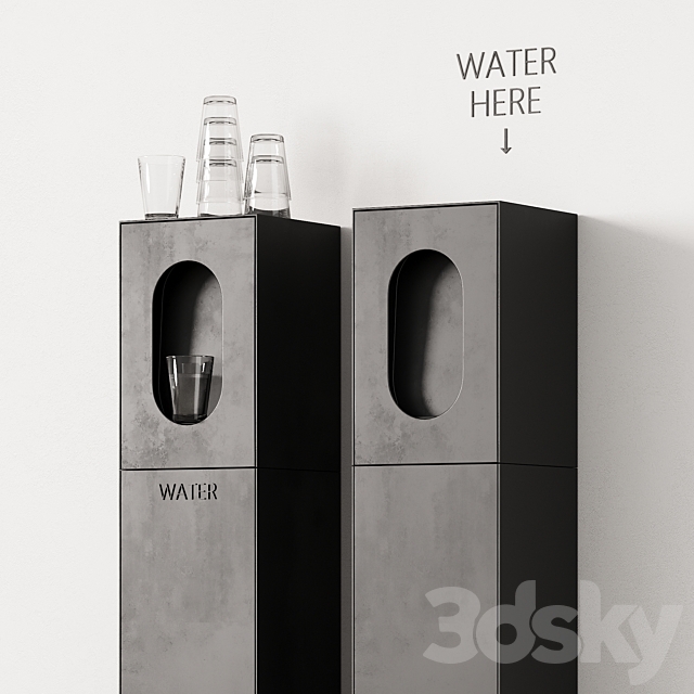 438 Purifier The Apas Monolith Water Cooler by Vova Alekseev 3DS Max Model - thumbnail 6