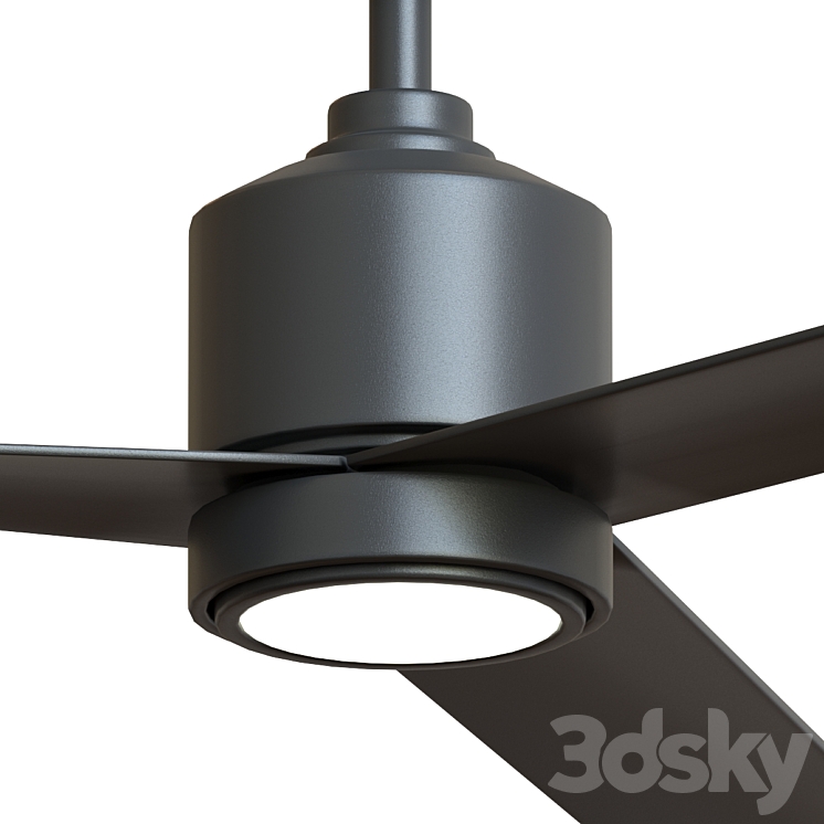 “54 “”Lotus 3 Ceiling fan” 3DS Max - thumbnail 2