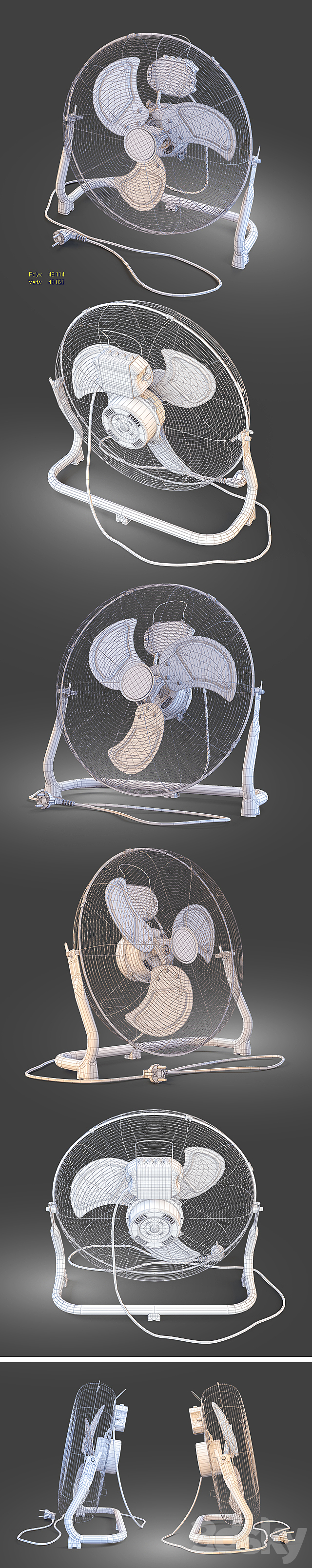 AEG fan 3DSMax File - thumbnail 3