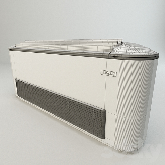 Aermec Fan Coil mod. FCX 3DS Max Model - thumbnail 3